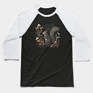 Squirrel and nature Baseball T-Shirt